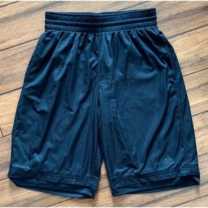 Adidas Athletic Shorts Black Large